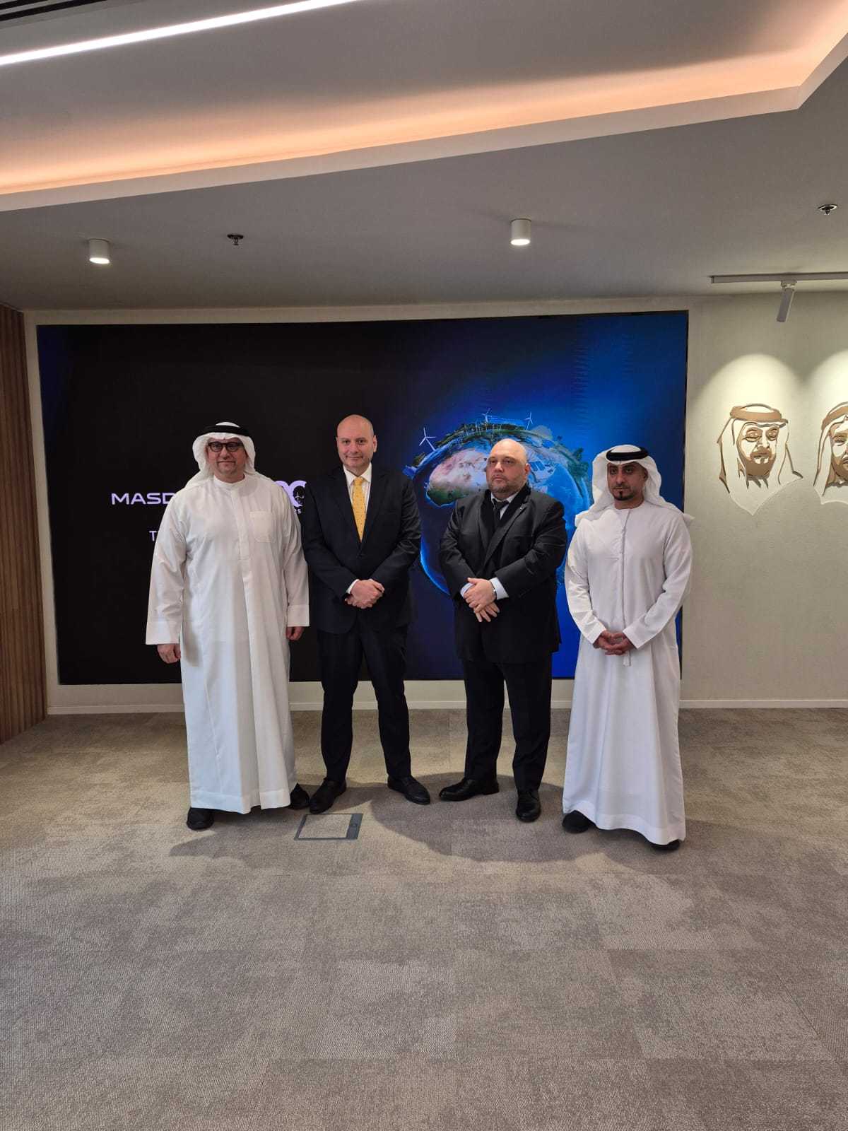 Meeting with Masdar CEO Mohamed Jameel Al Ramahi